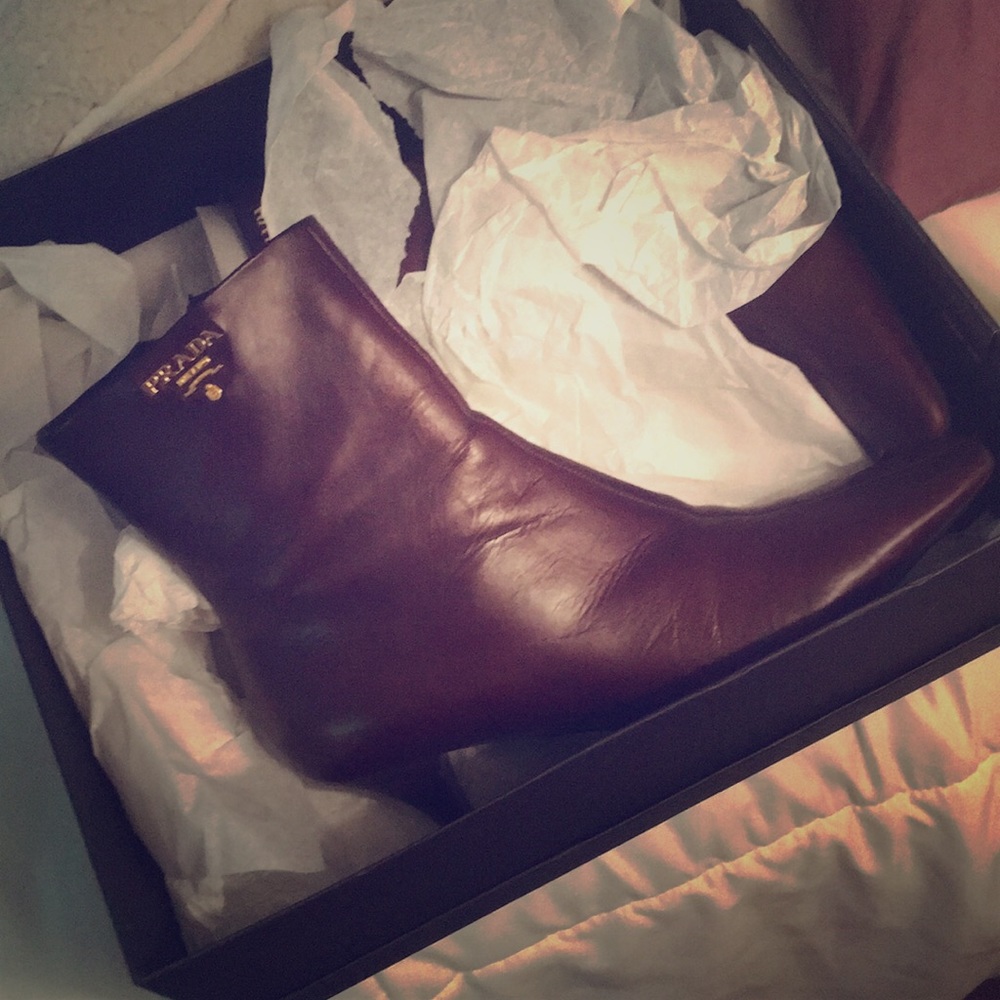 Size 5.5 Prada Boots